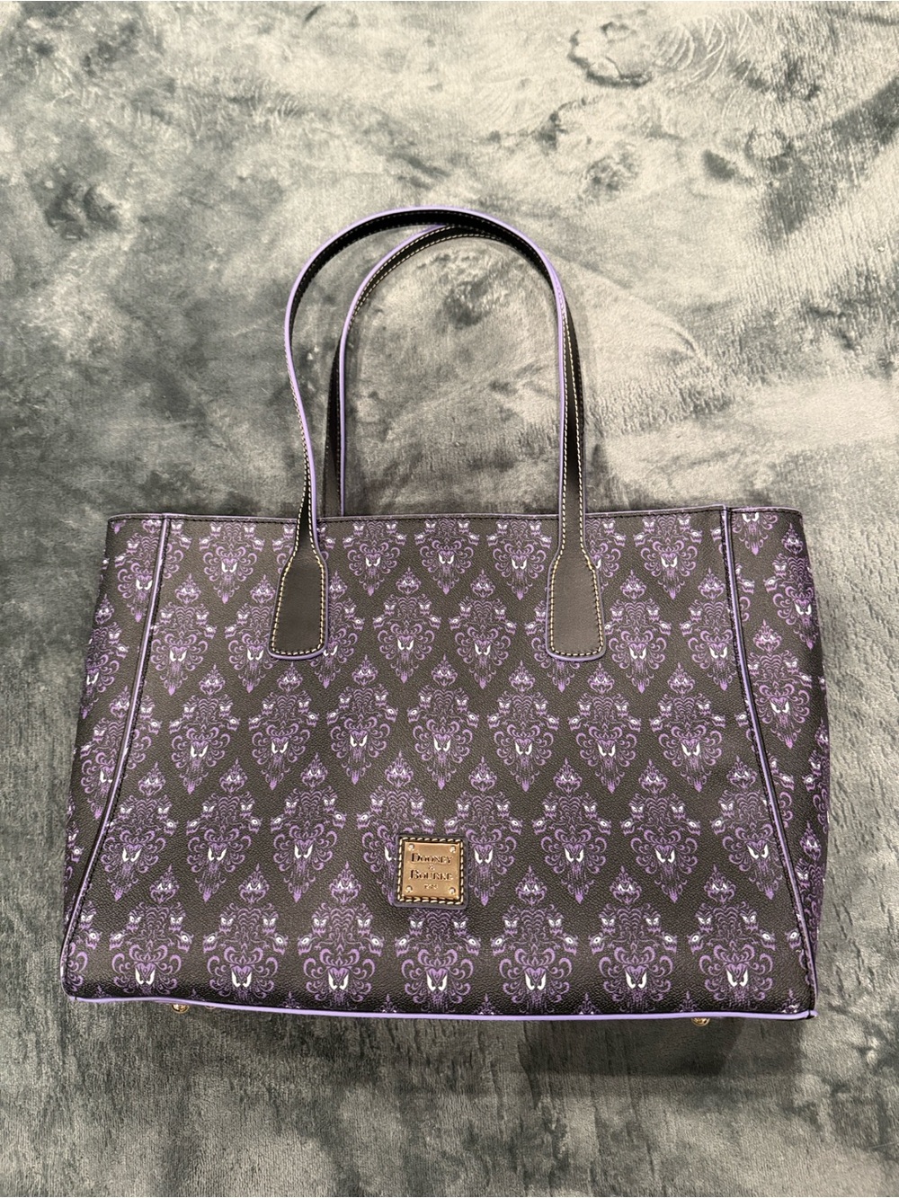 Dooney & Bourke Haunted Mansion Tote - like new - Picture 2 of 6